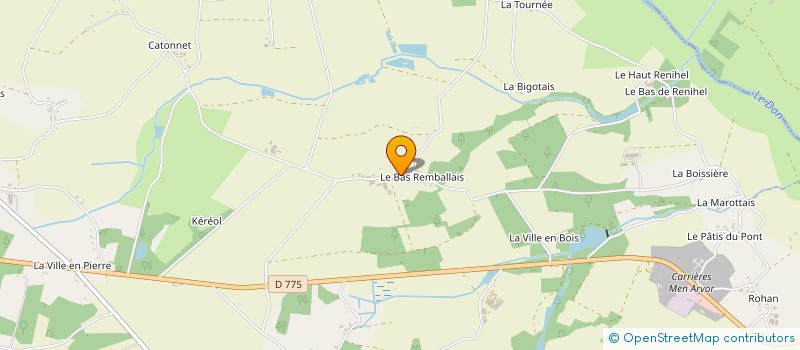 localisation de l'entreprise FERMO  AVESSAC