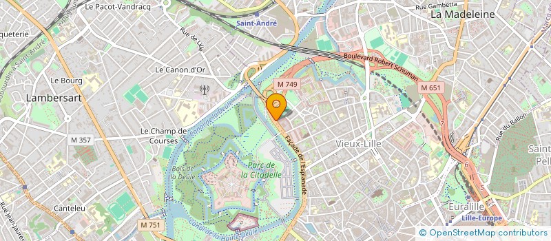 localisation de l'entreprise FERMON à LILLE