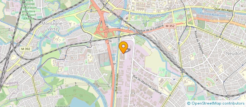 localisation de l'entreprise FERMOPLAST à STRASBOURG
