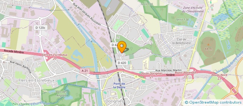 localisation de l'entreprise FERMOPOSE à AUBY