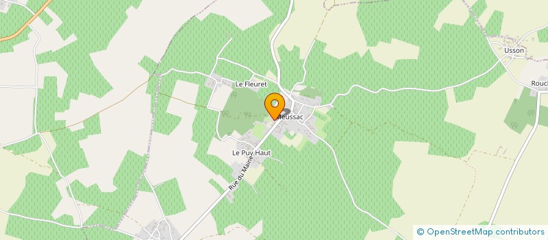 localisation de l'entreprise FERMOUEST HABITAT  ECHEBRUNE