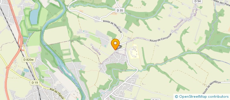 localisation de l'entreprise FERMOUV à VENERQUE