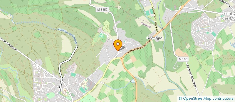 localisation de l'entreprise FERNAND  CASTRIES