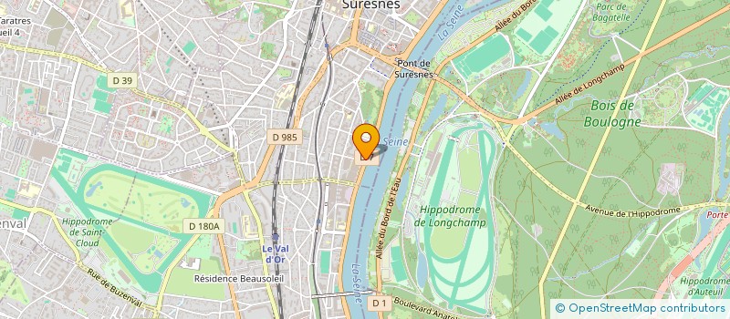localisation de l'entreprise FERNAND à SURESNES