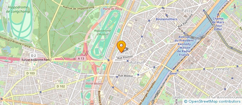 localisation de l'entreprise FERNAND ET COMPAGNIE  PARIS