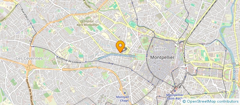 localisation de l'entreprise FERNANDA à MONTPELLIER
