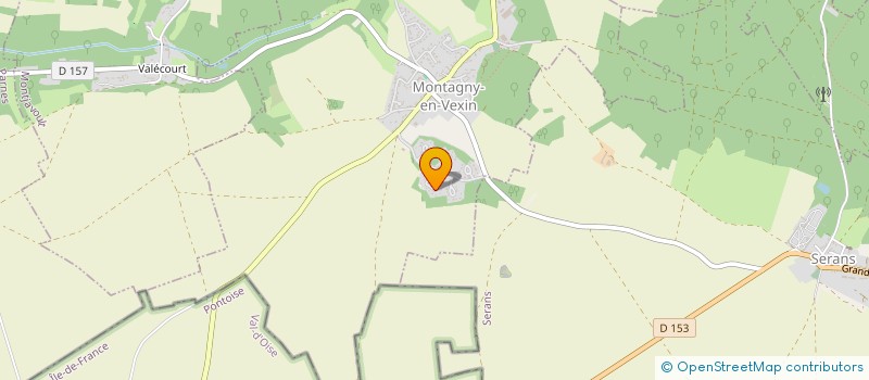 localisation de l'entreprise FERNANDES  MONTAGNY-EN-VEXIN