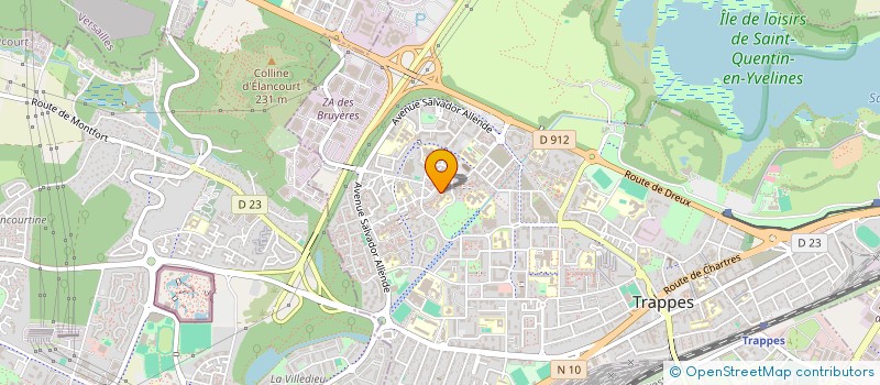 localisation de l'entreprise FERNANDES à TRAPPES