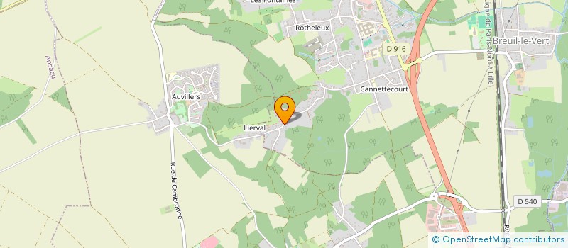 localisation de l'entreprise FERNANDES  FITZ-JAMES