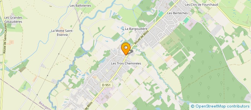 localisation de l'entreprise FERNANDES à LAILLY-EN-VAL