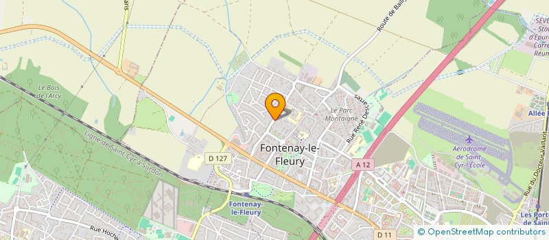 localisation de l'entreprise FERNANDES DA CRUZ à FONTENAY-LE-FLEURY