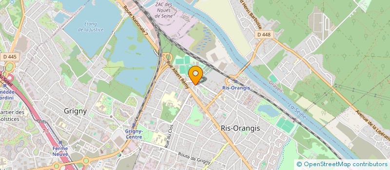 localisation de l'entreprise FERNANDES DOS SANTOS à RIS-ORANGIS