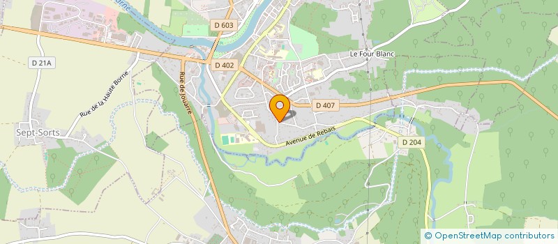 localisation de l'entreprise FERNANDES FINANCES CONSEILS à LA FERTE-SOUS-JOUARRE