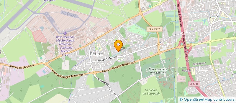 localisation de l'entreprise FERNANDES GESTION  MERIGNAC