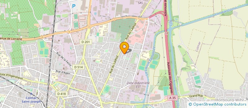 localisation de l'entreprise FERNANDES IMMO  COLMAR