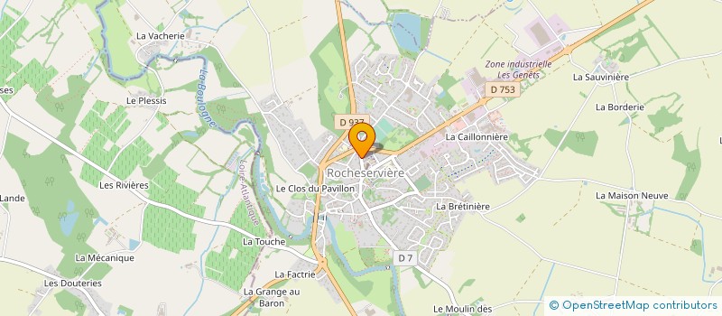 localisation de l'entreprise FERNANDES JORGE à ROCHESERVIERE