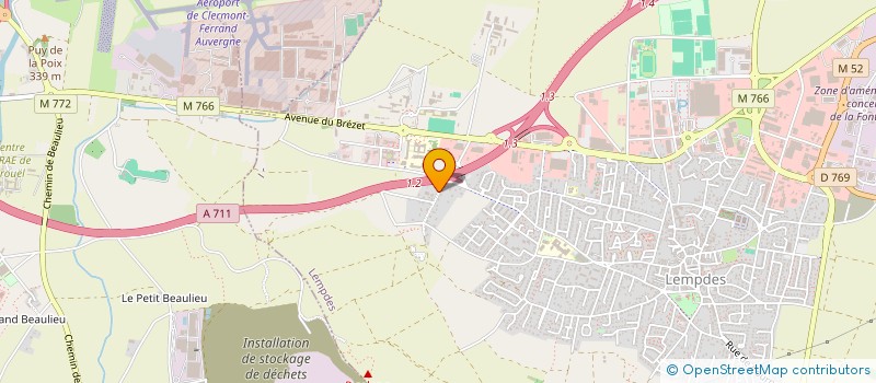 localisation de l'entreprise FERNANDES LOCATION  LEMPDES