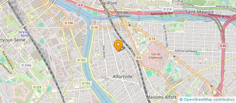 localisation de l'entreprise FERNANDES LOPES INDIVISION à ALFORTVILLE