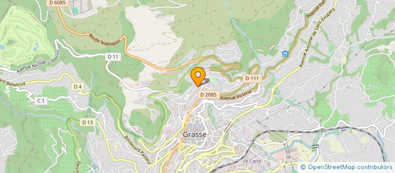 localisation de l'entreprise FERNANDES MIROITERIE ET MENUISERIE DU BATIMENT à GRASSE
