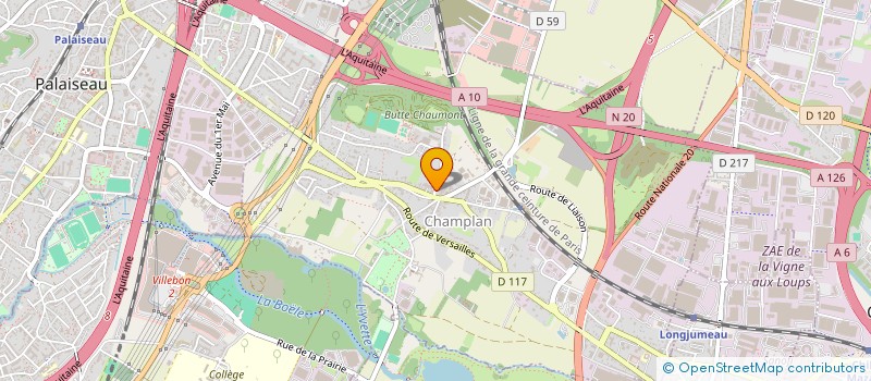 localisation de l'entreprise FERNANDES MONTAGES à CHAMPLAN
