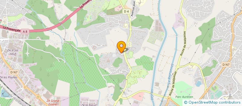 localisation de l'entreprise FERNANDES MOURATO IMMO à FREJUS