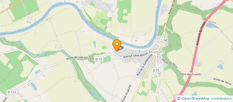 localisation de l'entreprise FERNANDES PARQUETS à MONTANS