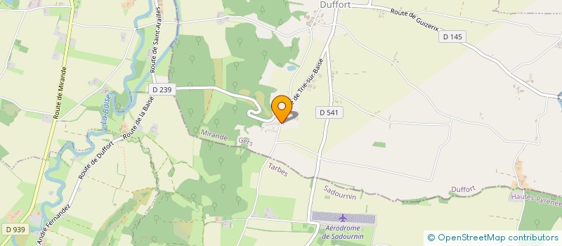 localisation de l'entreprise FERNANDES PERE ET FILS  LAAS