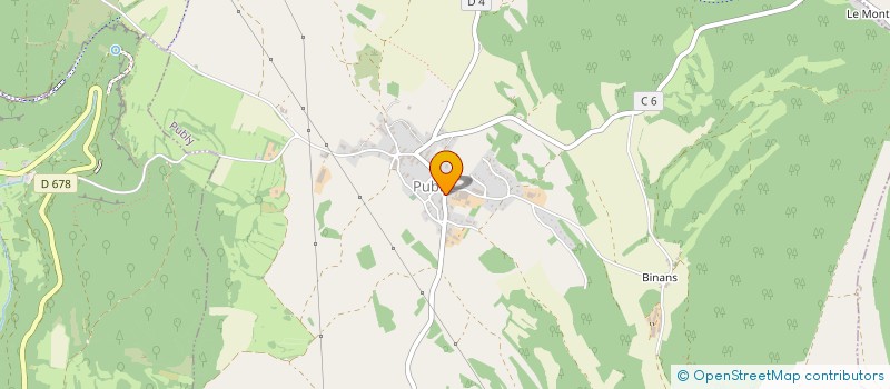 localisation de l'entreprise FERNANDES SAS  PUBLY