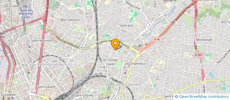 localisation de l'entreprise FERNANDEZ à MARSEILLE
