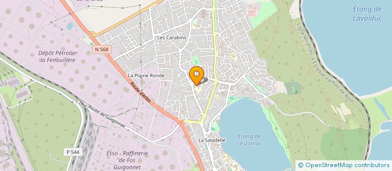 localisation de l'entreprise FERNANDEZ ET FILS  FOS-SUR-MER