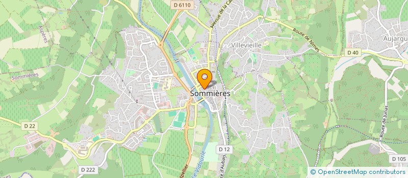 localisation de l'entreprise FERNANDEZ JEROMINO ET JEAN à SOMMIERES