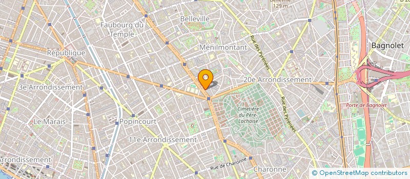 localisation de l'entreprise FERNANDEZ-PABAN MIOB  PARIS