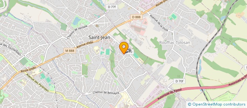 localisation de l'entreprise FERNANDEZ SERVICES à SAINT-JEAN