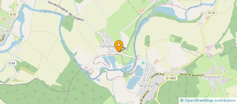 localisation de l'entreprise FERNANDJO  VANDELANS