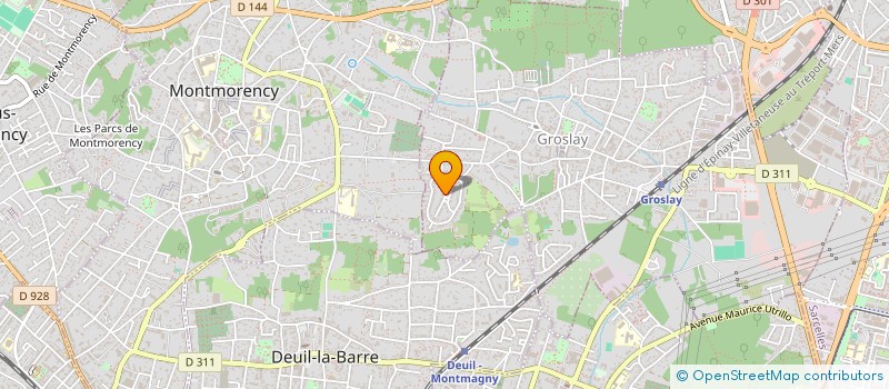 localisation de l'entreprise FERNANDO  GROSLAY