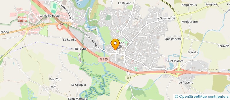 localisation de l'entreprise FERNET  MUZILLAC