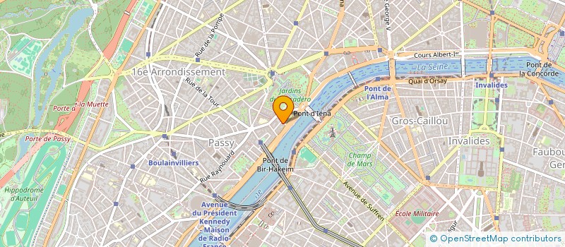 localisation de l'entreprise FERNIER & ASSOCIES  PARIS