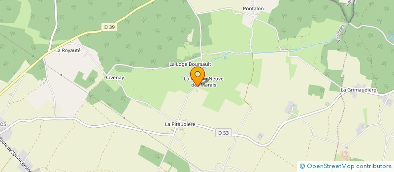 localisation de l'entreprise FERNILUXEL  SAINT-GERMAIN-DU-SEUDRE