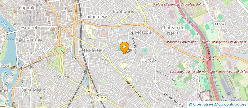 localisation de l'entreprise FEROB à TOULOUSE