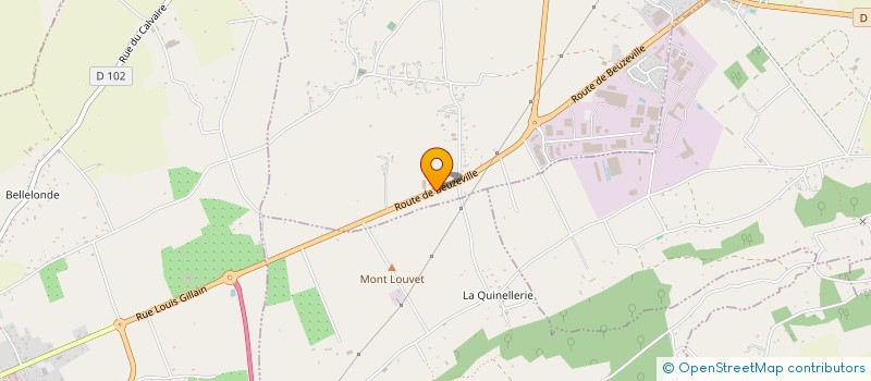 localisation de l'entreprise FERON  BOULLEVILLE