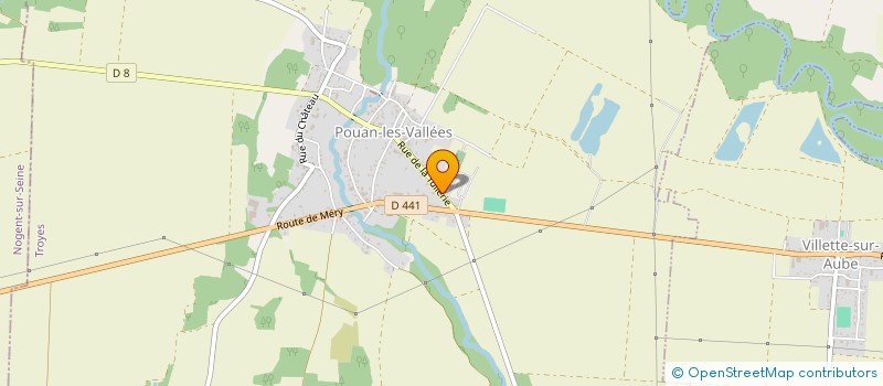 localisation de l'entreprise FERON DANIEL  POUAN-LES-VALLEES
