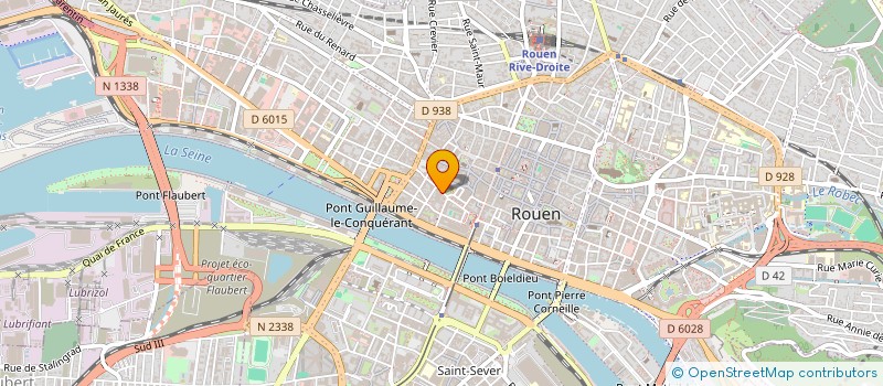 localisation de l'entreprise FERON-FERRARO-DIEZ à ROUEN