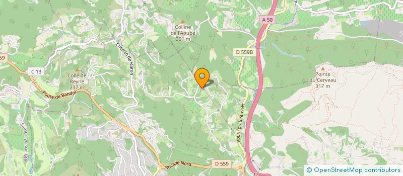 localisation de l'entreprise FERON FRERES  BANDOL