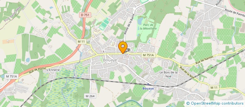 localisation de l'entreprise FERON SA à NANTES