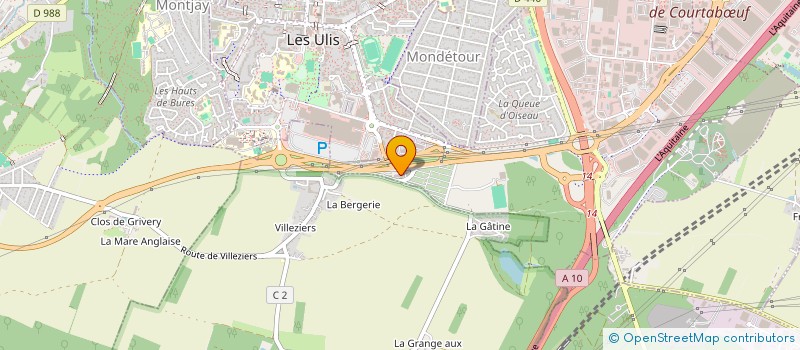 localisation de l'entreprise FEROVIA à LES ULIS