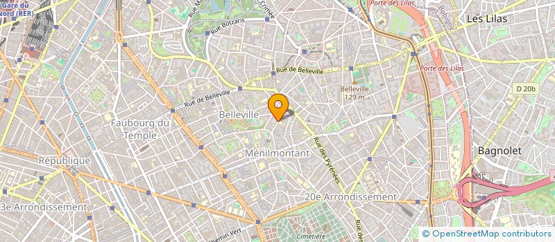 localisation de l'entreprise FERPECT  PARIS