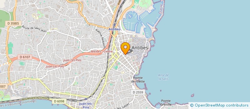localisation de l'entreprise FERPER MERE & FILLE à ANTIBES