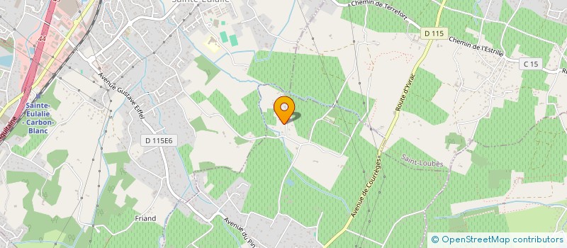 localisation de l'entreprise FERRABOUT  YVRAC