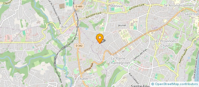 localisation de l'entreprise FERRACCI APPIETTO  SAINTE-FOY-LES-LYON