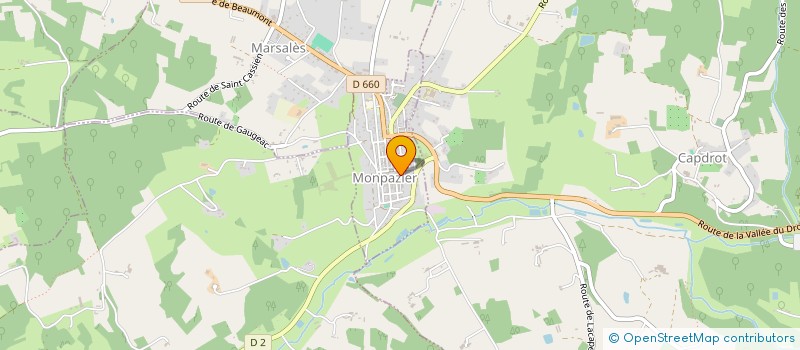 localisation de l'entreprise FERRACIN à SOULAURES